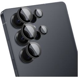 Mobiparts Samsung Galaxy S25 Ultra Szkło hartowane Ochrona obiektywu - Kompatybilna z etui