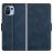 Mobigear Slim Magnet Xiaomi Mi 11 Lite Wallet case - Dark Blue
