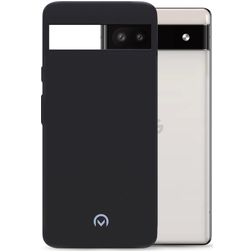 Mobilize Rubber Gelly Google Pixel 6a TPU flexível Capa traseira - Matt Black