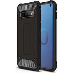 Mobigear Outdoor Samsung Galaxy S10 Fodral Hårdplast Skal Stötsäkert - Svart