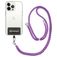 Mobigear Lanyard Universellt justerbart mobilband - Blå / Röd / Vit