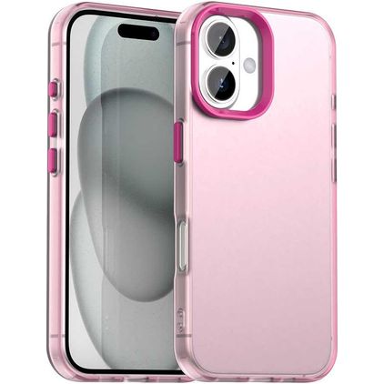 Mobigear Crystal iPhone 18 Funda Plástico rígido Carcasa - Rojo