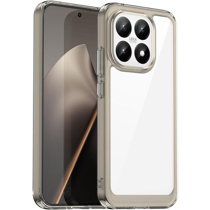 Mobigear Crystal Xiaomi 15T Tvrdý plast Zadní kryt - Šedá