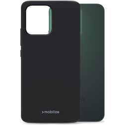 Mobilize Rubber Gelly OPPO Reno 14F TPU flexível Capa traseira - Preto