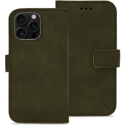 My Style Flex Wallet iPhone 16 Pro Max Capa livro Carteira - Forest Green