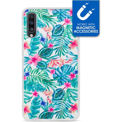 My Style Magneta Samsung Galaxy A70 Flexibel TPU Skal - Jungle