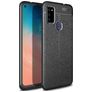 Mobigear Luxury Samsung Galaxy M51 TPU flexível Capa traseira - Preto