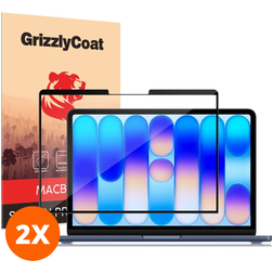 GrizzlyCoat Premium MacBook Neo 13 Inch (2026) Screen Protector Film - Case Friendly (2-Pack)