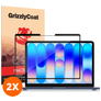 GrizzlyCoat Premium MacBook Neo 13 Inch (2026) Screen Protector Film - Case Friendly (2-Pack)