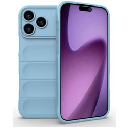 Mobigear Bumpy iPhone 17 Pro TPU flexible Carcasa - Azul