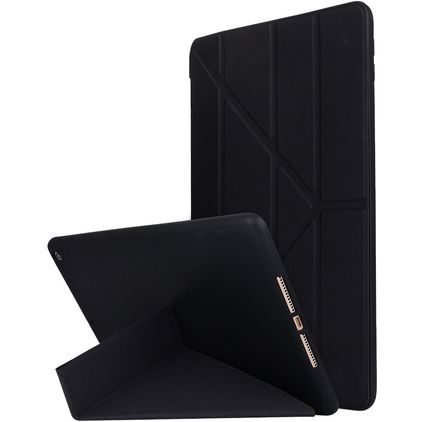 Mobigear Origami iPad 8 (2020) Funda tipo libro - Negro