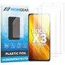 Mobigear POCO X3 Screen Protector Film - Case Friendly (3-Pack)