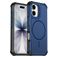Mobigear Airbag Shockproof iPhone 17 MagSafe Fodral Hårdplast Skal - Blå