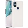 Mobigear Croco OnePlus Nord N10 5G Hårdt Bagsidecover - Hvid