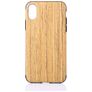 Mobigear Nature iPhone XS Max Flexibel TPU Skal - Rosewood