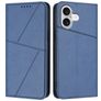 Mobigear Frosted Flip iPhone 17 Wallet case - Blue