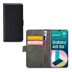 Mobilize Classic Gelly Wallet Samsung Galaxy A15 Funda tipo libro Cartera - Negro