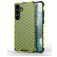 Mobigear Honeycomb Samsung Galaxy S24 Plus Hardcase Etui plecki Wstrząsoodporne - Zielony