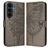 Mobigear Butterfly Samsung Galaxy S26 FE Wallet case - Grey