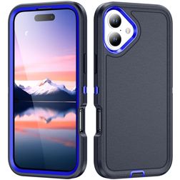 Mobigear Rugged iPhone 17 Hardcase Back cover Antiurto - Blu scuro