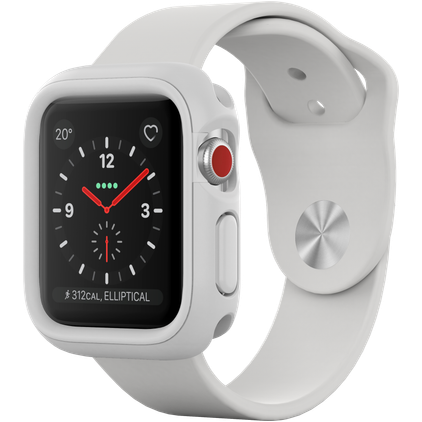Rhinoshield CrashGuard NX Apple Watch - 38 mm Nárazuvzdorné pevné pouzdro - Bílá