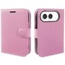 Mobigear Classic iPhone Duo Funda tipo libro Cartera - Rosa