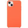 Mobigear Rubber Touch iPhone 15 Silicone Back cover - Orange