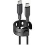 PanzerGlass USB-C – USB-C Kaapeli 2 m - Musta