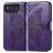 Mobigear Butterfly ASUS ROG Phone 6 Pro Capa livro Carteira - Roxo