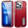Mobigear Rugged Stand iPhone 14 Pro Hardcase Back cover Antiurto con supporto - Rosso