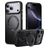 Mobigear Frosted Mag iPhone 17 Pro MagSafe Hard Case Back cover with Stand - Black