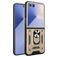 Mobigear Armor Ring Samsung Galaxy Z Flip 7 Hard Case Back cover Shockproof with Ring Holder - Gold