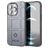 Mobigear Rugged Shield iPhone 13 Pro Max TPU flessibile Back cover Antiurto - Grigio