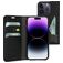 Mobiparts Classic Wallet iPhone 14 Pro Wallet case - Black