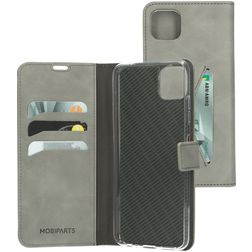 Mobiparts Classic Wallet Samsung Galaxy A22 5G Pungetui med Seddelrum - Granite Grey