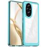 Mobigear Crystal HONOR 200 Funda Plástico rígido Carcasa - Azul
