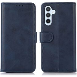 Mobigear Wallet Samsung Galaxy A56 Pungetui med Seddelrum - Blå