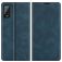 Mobigear Retro Slim Wiko Power U20 Wallet case - Dark Blue