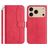 Mobigear S Line iPhone 17 Pro Funda tipo libro Cartera - Rojo