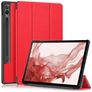 Mobigear Tri-Fold Samsung Galaxy Tab S9 Plus Cover a libro + Portapenna - Rosso