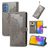 Mobigear Mandala Samsung Galaxy M52 Wallet case - Grey