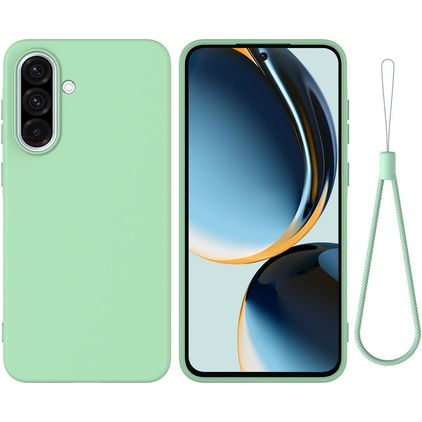 Mobigear Rubber Touch Samsung Galaxy A37 Silicone Back cover - Verde