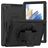 Mobigear SureGrip Samsung Galaxy Tab A8 10.5 (2021) Plastica rigida / Silicone Back cover + Supporto - Nero