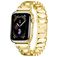 Mobigear Vienna Bracelete Aço inoxidável Fecho borboleta para Apple Watch - 42/41/40/38 mm - Dourado