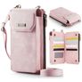 CaseMe ME40 Crossbody Bolsa para telemóvel - Large - Rosa