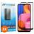 Mobigear Premium Samsung Galaxy A20s Tempered Glass Screen Protector - Case Friendly - Black (2-Pack)