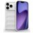 Mobigear Bumpy iPhone 18 Pro TPU flexível Capa traseira - Branco