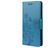 Mobigear Flowers Xiaomi Redmi Note 10 5G Cover a libro portafoglio - Blu