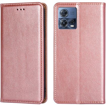 Mobigear Wallet Motorola Edge 30 Fusion Etui z klapką typu portfel - Różowe złoto