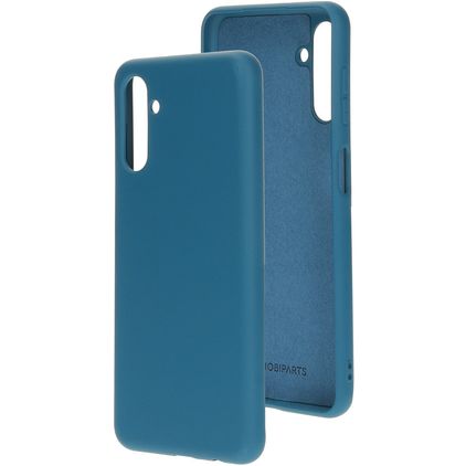 Mobiparts Samsung Galaxy A04s Silikon Etui plecki - Blueberry Blue
